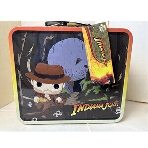 Indiana Jones Funko Pop! Metal Lunchbox NWT Raiders of the Lost Ark Collectible